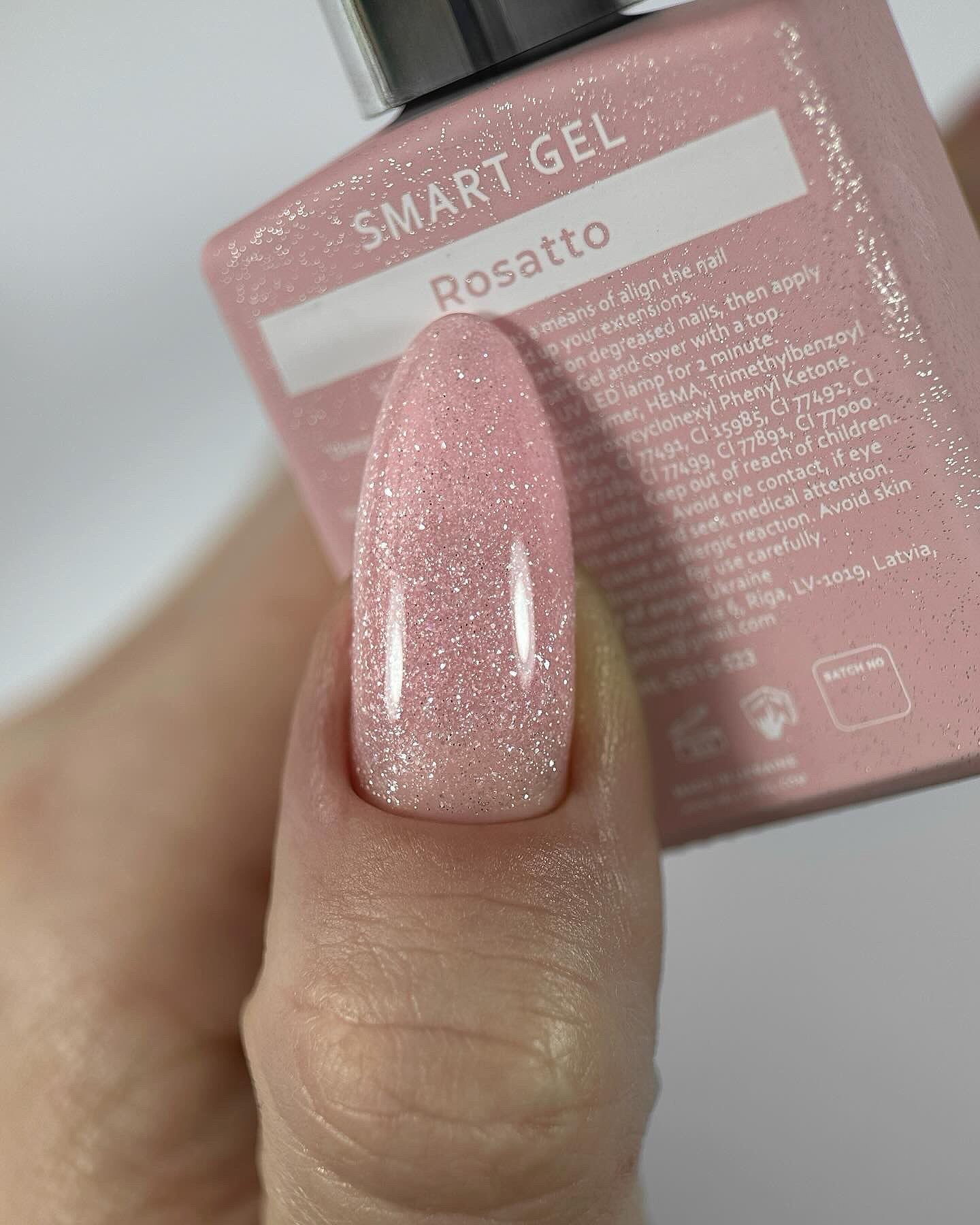 Kit HEYLOVE · Smart Gel Base con purpurinas · SPARKLING colección