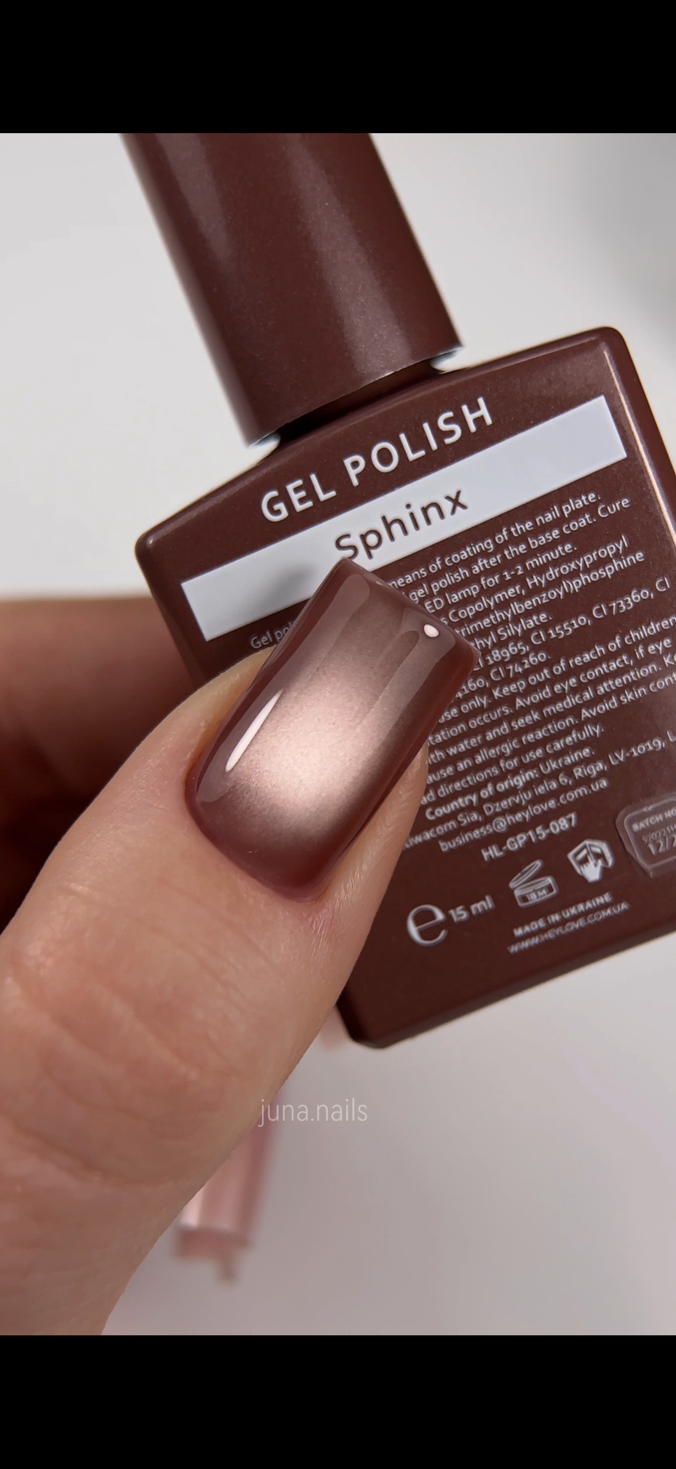 HEYLOVE Cat's Eye SPHINX Semi-Permanent Nail Polish