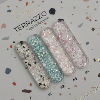 Kit · HEYLOVE · Terrazzo Gel colección
