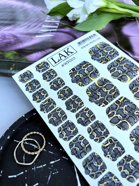 Lak Slider Wraps Pedicura WP003