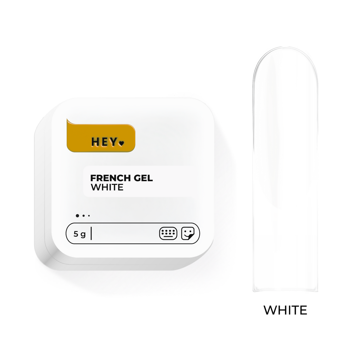 HEYLOVE French Gel "White" - image 1