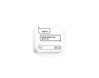 HEYLOVE Solid paint Gel. White