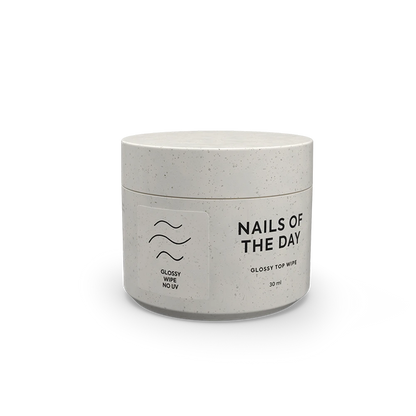 NAILSOFTHEDAY Glossy Top wipe. Sin filtros UV
