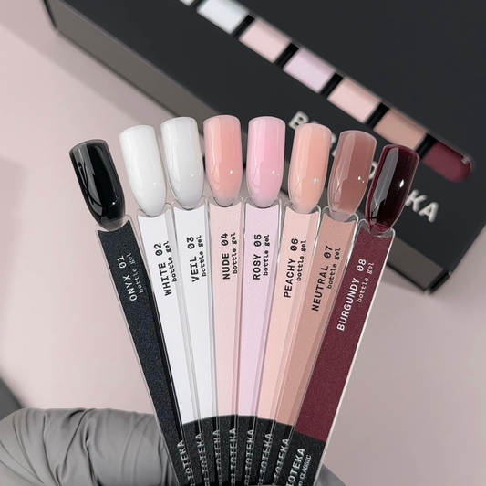 LIBRARY Bottle Gel Set CLASSIC Collection № 1-8