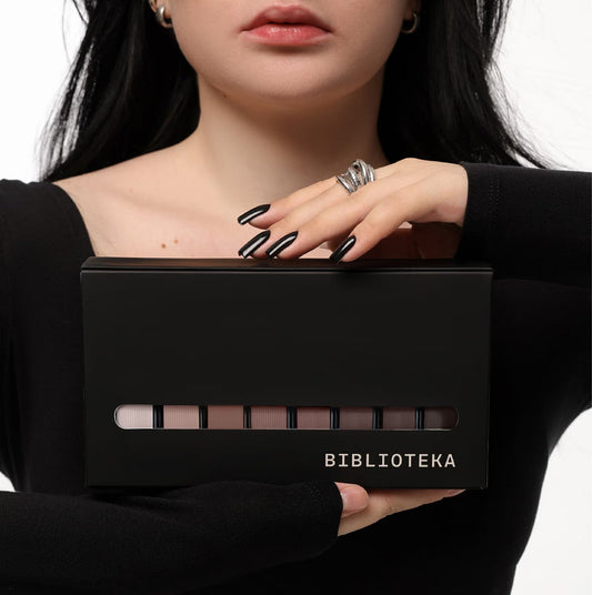 BIBLIOTEKA Set de Gel Polish MONO BROWN Colección №33-40