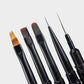 LIBRARY Flat Brush, 8 mm