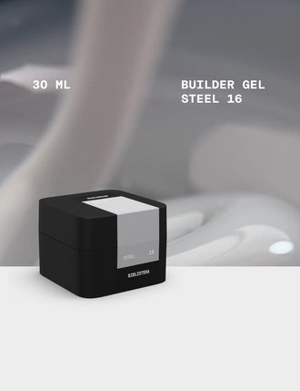 BIBLIOTEKA Builder Gel №16 Steel, 30 ml