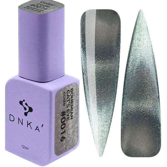Vernis à ongles semi-permanent DNKa™. N° 0016 Œil de chat bohème