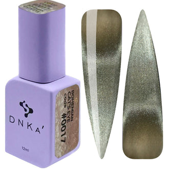 Vernis à ongles semi-permanent DNKa™. N° 0017 Œil de chat bohème