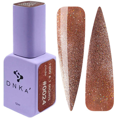 Vernis à ongles semi-permanent DNKa™. N° 0024 Œil de chat