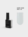 BIBLIOTEKA Cover Base №01 Veil - Lechoso semitransparente , 10 ml