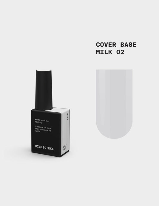 BIBLIOTEKA Cover Base №02 Milk - Lechoso, 10 ml