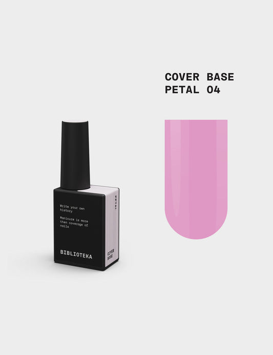 BIBLIOTEKA Cover Base №04 Petal  - Rosa suave, 10 ml
