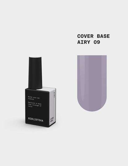 BIBLIOTEKA Cover Base №09 Airy, 10 ml
