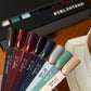 BIBLIOTEKA Gel Polish Set WARM LAYERS Collection №17-24