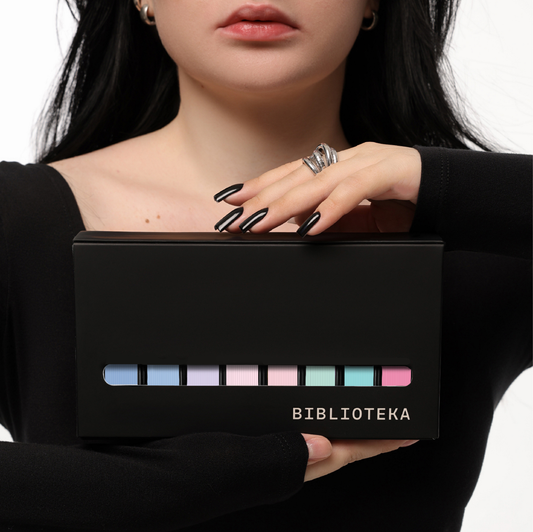 BIBLIOTEKA Gel Polish Set COOL AIR № 71-78