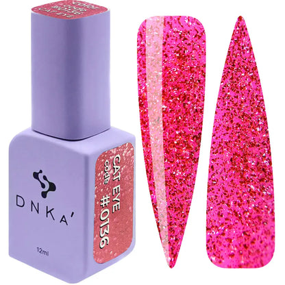 Vernis à ongles semi-permanent DNKa™. N° 0136 Œil de chat