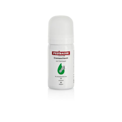 Antifungal cream-foam with clotrimazole and urea