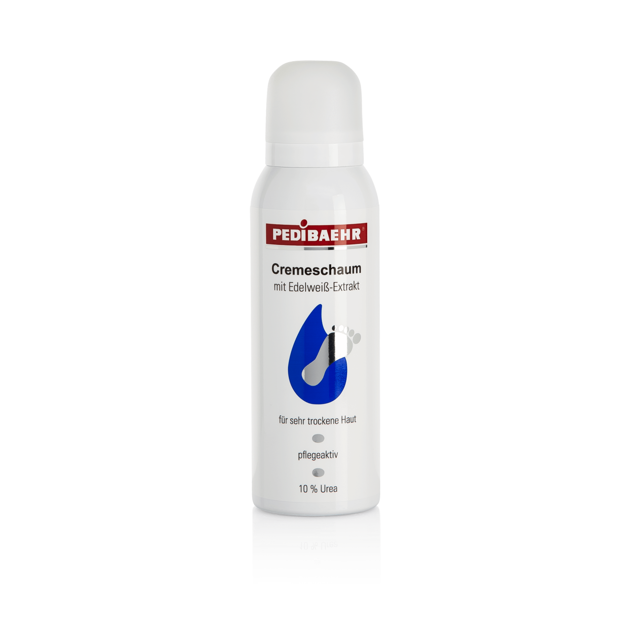 Crema-espuma con extracto de edelweiss y urea