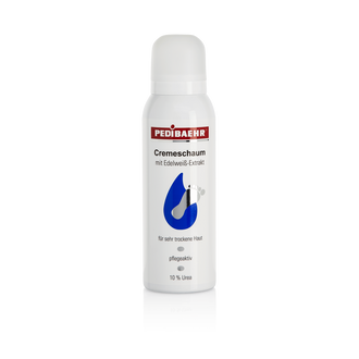 Crema-espuma con extracto de edelweiss y urea