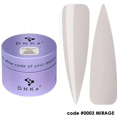 Gel de construction DNKa™. N° 0003 Mirage clair