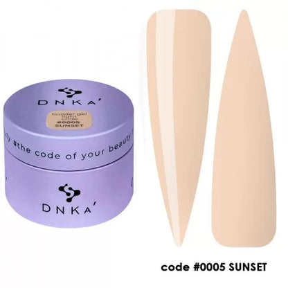 Gel de construction DNKa™. N° 0005 Coucher de soleil clair