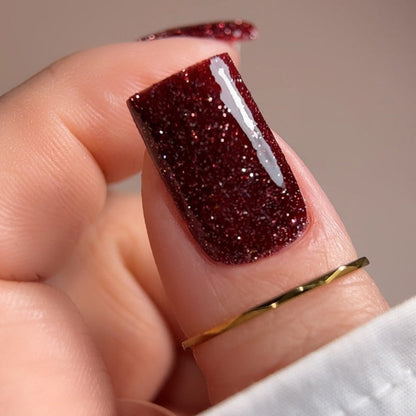 BIBLIOTEKA Flash Gel Polish №07 Wine Soul
