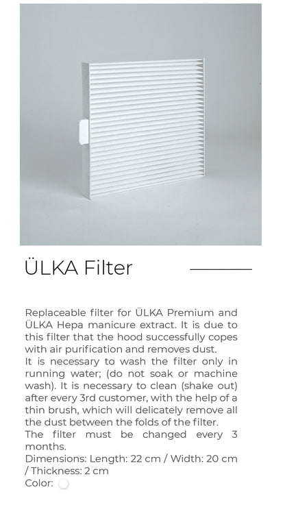 ÜLKA TINY vacuum cleaner. Desktop