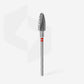 Left-handed corn carbide burr. Red, 6mm. FT91R060/14 