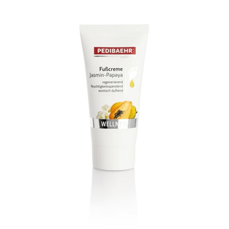 Crema de pies de jazmín y papaya