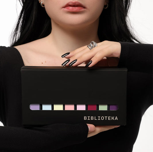 BIBLIOTEKA Gel Polish Set BOUQUET Collection № 55-62