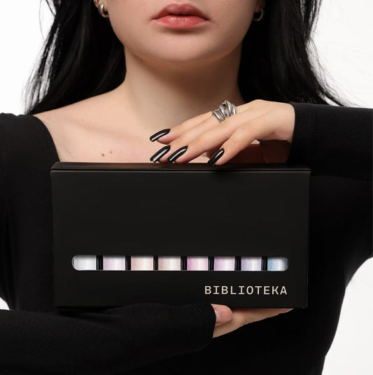BIBLIOTEKA Cat Eye Gel Polish Set DAWN #25–32
