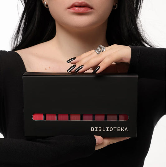 BIBLIOTEKA Set de Gel Polish RED SPECTRUM Colección №41-48