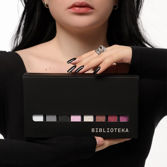 BIBLIOTEKA Set de Flash Gel Polish SPARK INSIDE №01-08