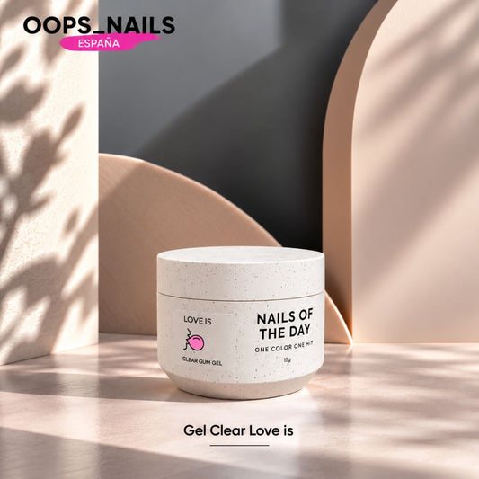 ONGLES QUI SONT JOUR Gel Transparent Love est - image 1