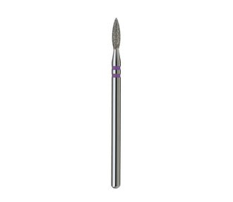 Fresa de diamante Llama con punta. Violet, 2.1mm.