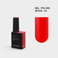 BIBLIOTEKA Esmalte semipermanente Nº14 Spice - Rojo, 10 ml