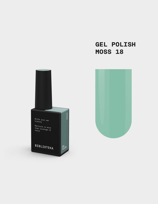 BIBLIOTEKA Esmalte semipermanente №18 Moss, 10 ml