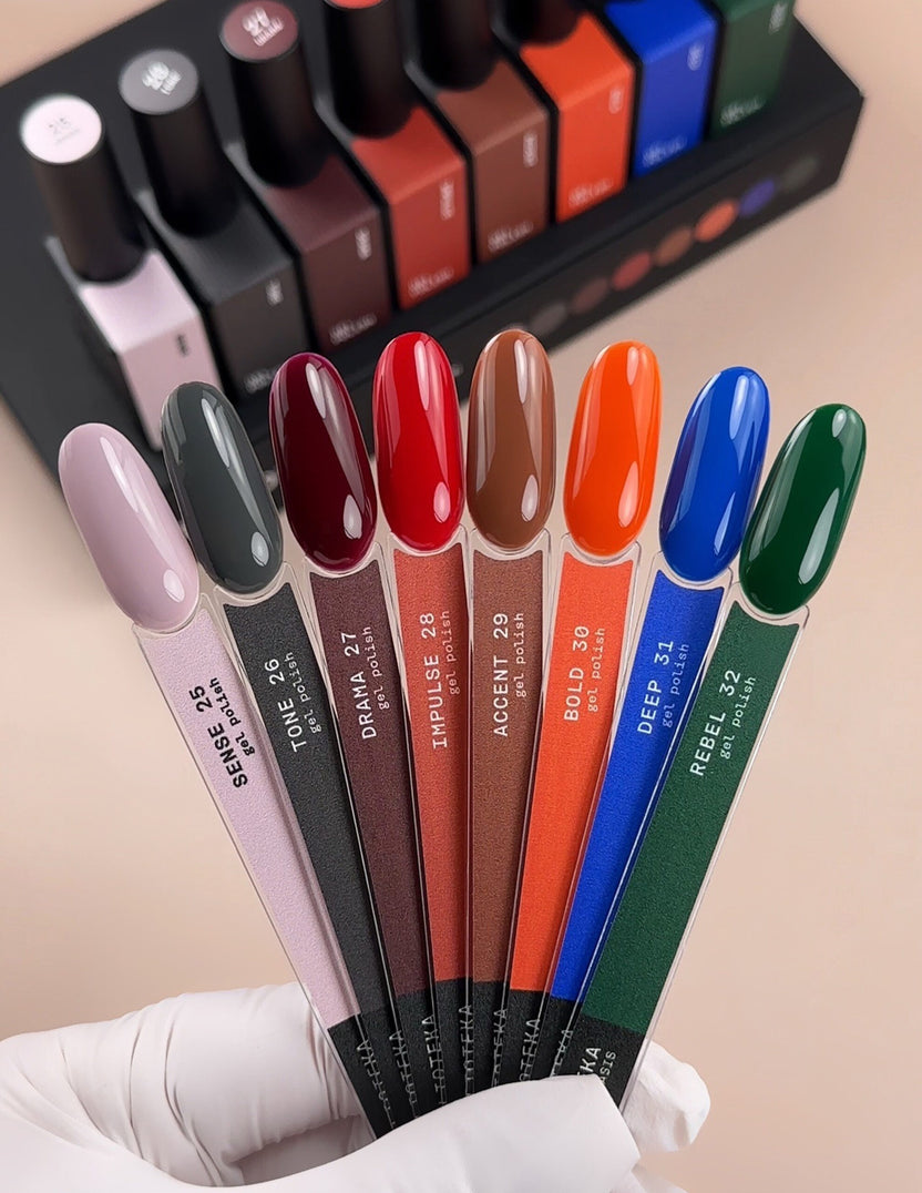 BIBLIOTEKA Gel Polish Set STATEMENT Collection №25-32
