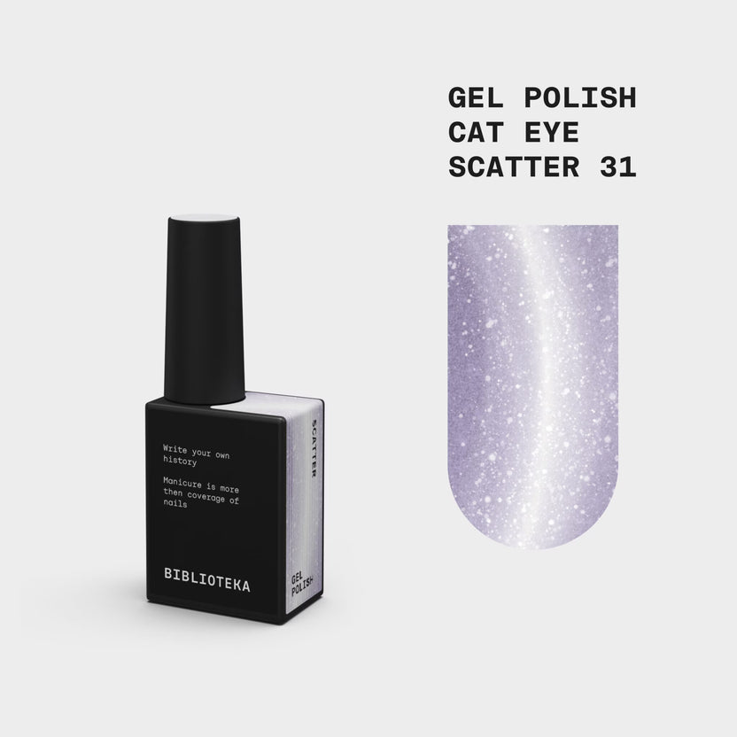 BIBLIOTEKA Cat Eye Gel Polish №31 Scatter