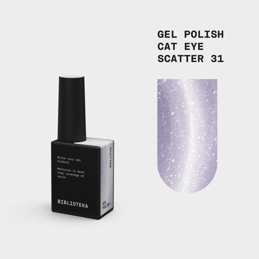 BIBLIOTEKA Cat Eye Gel Polish #31 Scatter