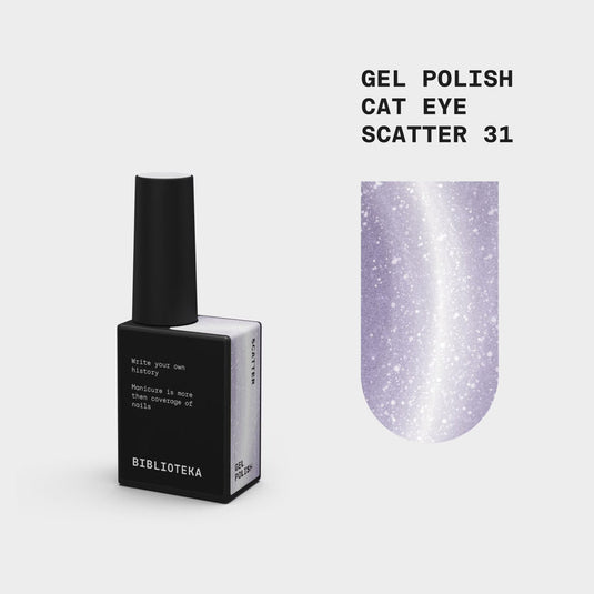 BIBLIOTEKA Cat Eye Gel Polish №31 Scatter