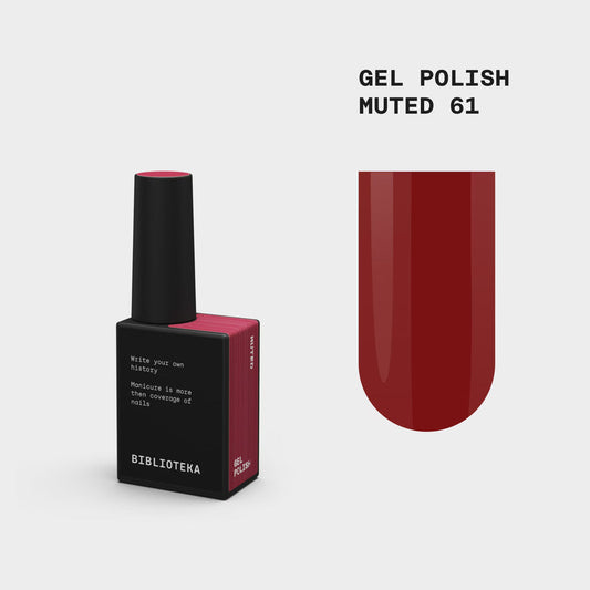 BIBLIOTEKA Gel Polish Nº61 Muted