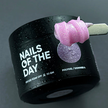 NAILSOFTHEDAY Polygel Shimmer #04