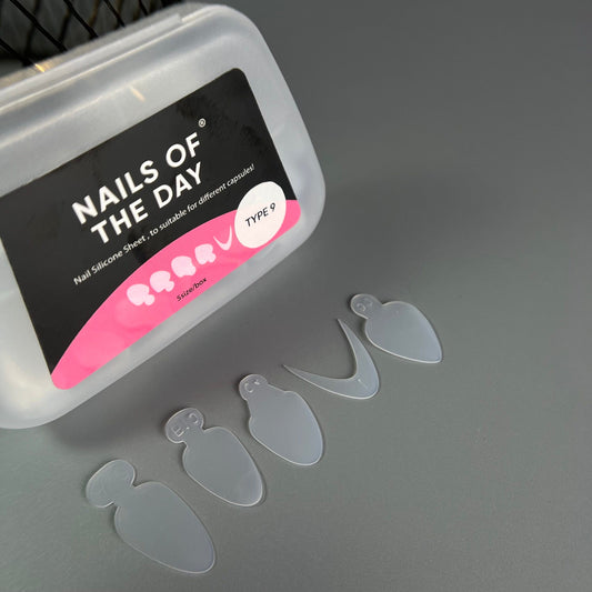 NAILSOFTHEDAY French tips guide (Type 9). 60ud.