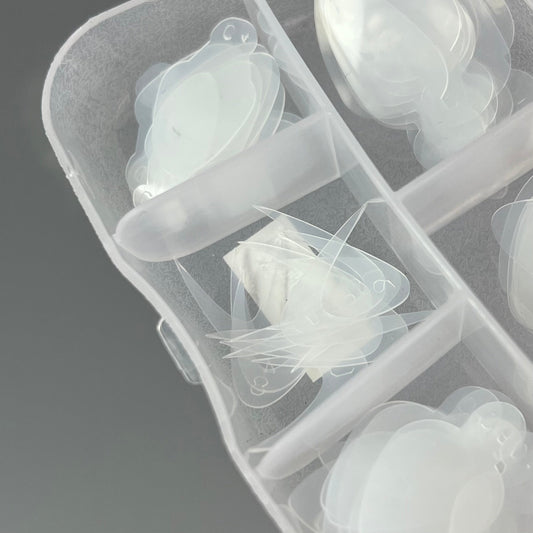 NAILSOFTHEDAY French tips guide (Type 9). 60ud.