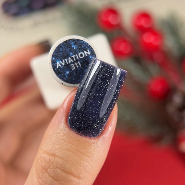 NAILSOFTHEDAY Gel Polish Reflectante Aviation