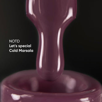 NAILSOFTHEDAY Gel Polish Let's special Cold Marsala