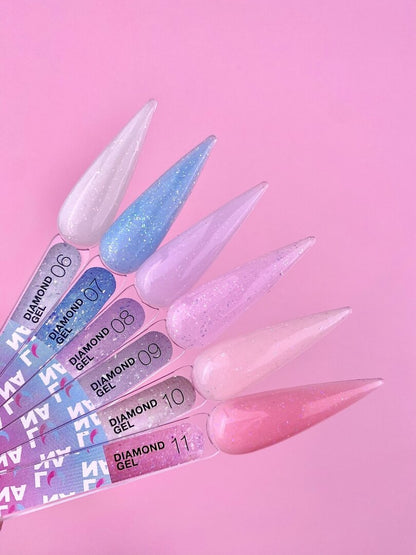 LUNAmoon Diamond Gel №8