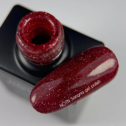 NAILSOFTHENIGHT Gel Polish Reflectante Sangria